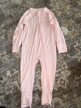 In my jammers pink star bamboo